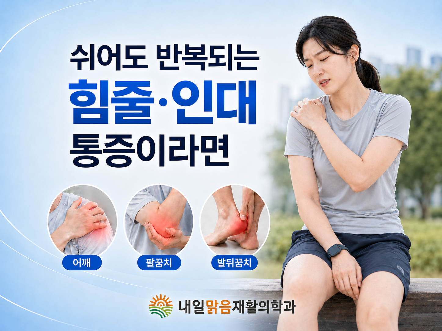 솔샘역 체외충격파, 쉬어도 반복되는 힘줄·인대 통증이라면