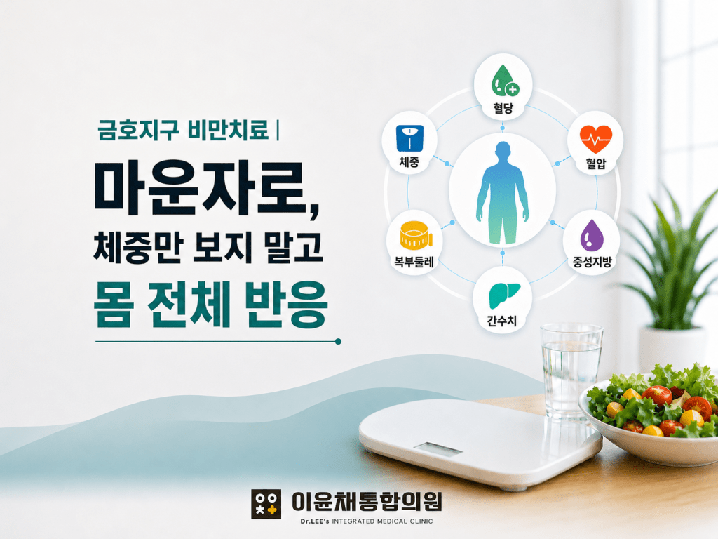 금호지구 비만치료 마운자로 상담과 체중 관리 안내